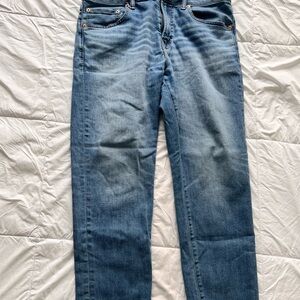 American Eagle Outfitters Men's Blue Airflex Straight Jeans